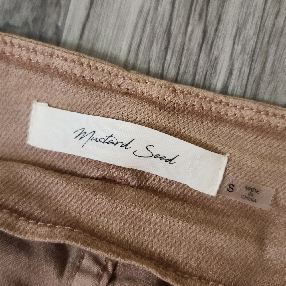 Bohme High Waisted Paperbag Button Fly Shorts - Picture 7 of 8